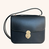 Eynou Aura Bag – Handcrafted in black Full-Grain Leather